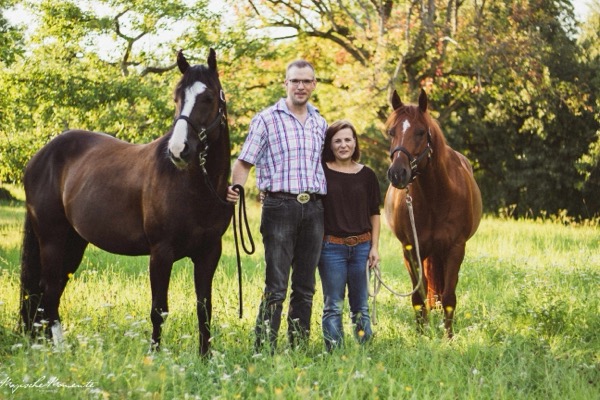 Heike, Joachim und Proudy